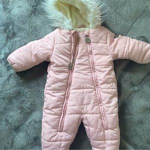 DKNY Baby Girl Pram Snow Suit